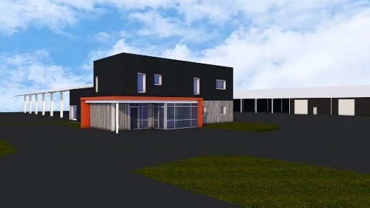 Construction de Bâtiments de Bureaux / Fourrières auto. / Ateliers mécaniques et carrosserie – FONTAN (Fontenay le Comte – 85)