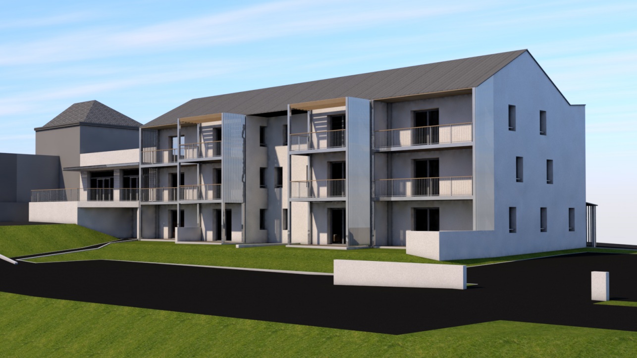 Restructuration partielle et extension de l’EHPAD SEVRET & Construction de 12 Logements collectifs (St Georges des Gardes – 49)