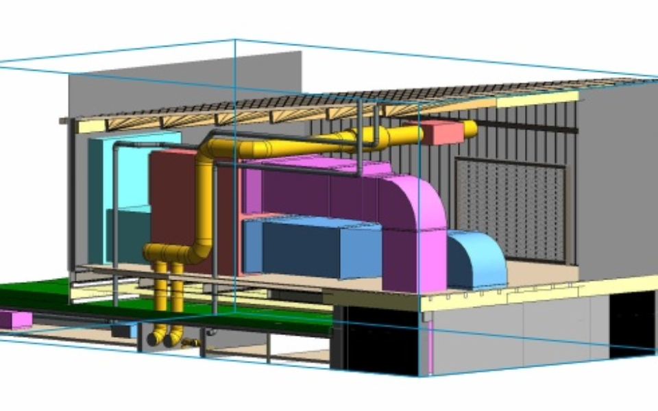 Modélisation 3D REVIT Local Technique