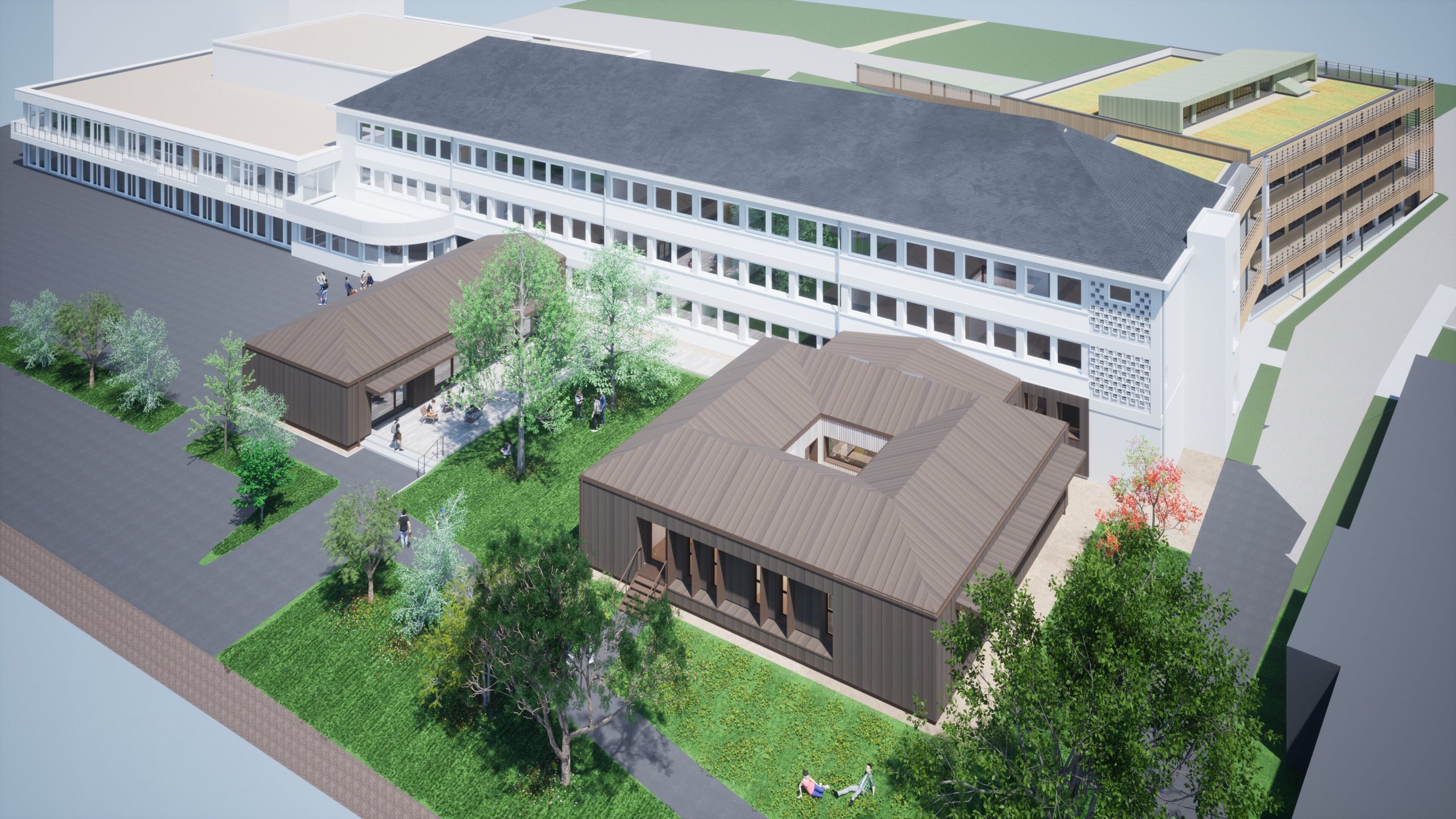 Restructuration et Extension du Bât A – LYCEE LE FRESNE (Ste Gemmes sur Loire – 49)