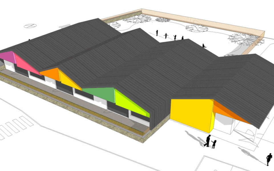 vue aérienne 3D ESQ