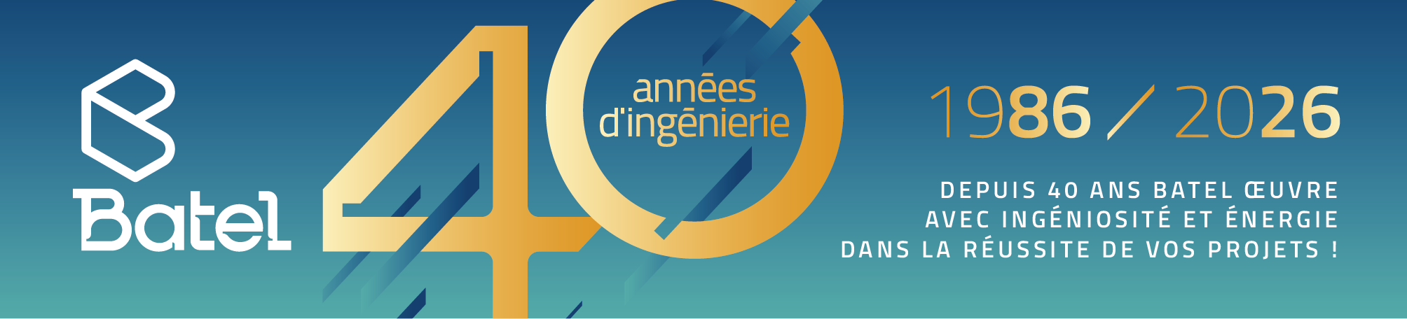 Vœux 2026 & 40ans de BATEL
